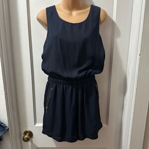 mark Navy Tank Romper in M